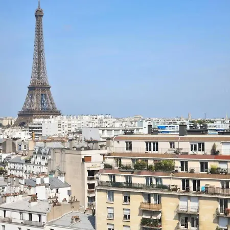アパート Eiffel Tower Magical View Fabulous 1 Br